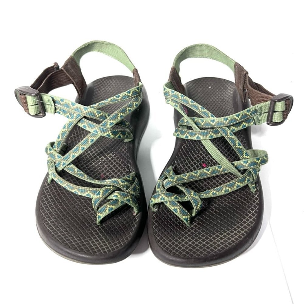 Chaco ZX1 Ecotread Multicolor Adjustable Strappy Hiking Sandals